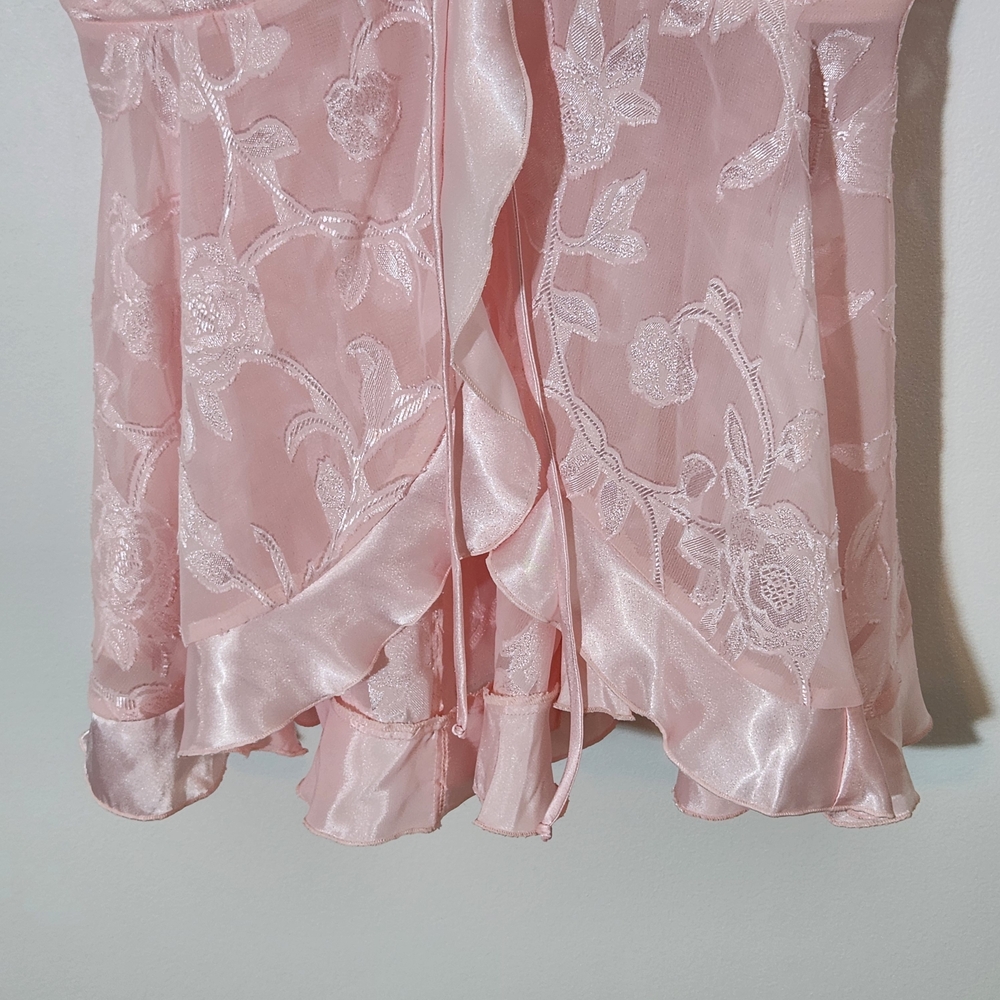 Cinema Etolie Pink Floral Lingerie Camisole Top NWT Size Medium - Picture 3 of 8
